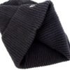 Black Unisex Hats Knitted Beanie Hats - Afbeelding 4