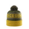 Winter Woven Label Jacquard Pom Pom Beanies Hat - Afbeelding 2