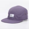 Custom 5 Panel Woven Label Logo  Flat Brim Hat - immagine 5