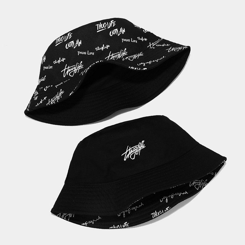 Custom Printed Embroidered Logo Reversible Bucket Hat wholesale