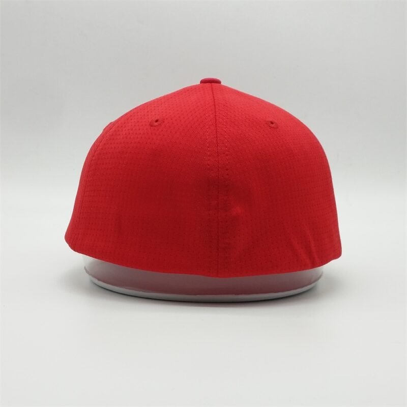 6 Panel Plain Closed Back Fitness Baseball Cap - Imagem 4