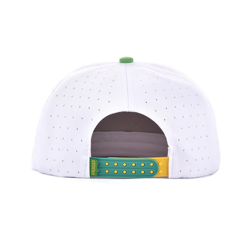 fashion flat brim 7 panel hat custom snapback hat - Image 5