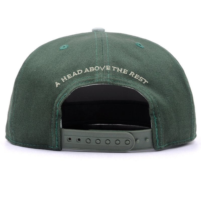 6 panel woven patch snapback cap - Image 5