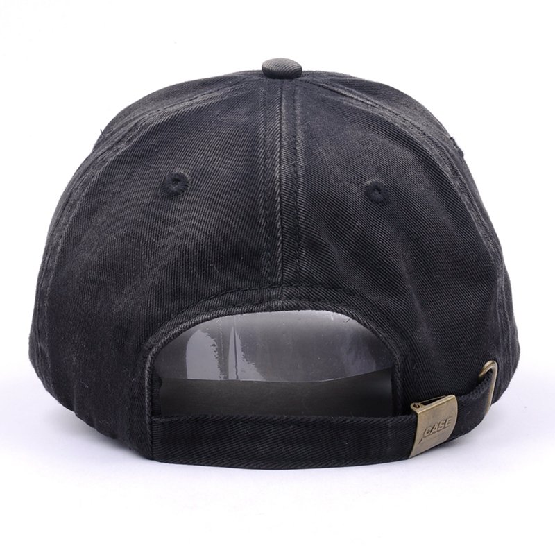6 Panel Adjustable Washed Baseball Cap - Bild 6
