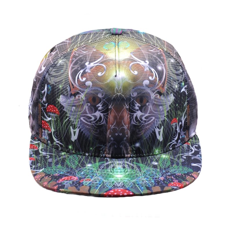 Full printed snapback cap – Image 5