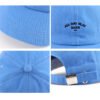 Adjustable Size Custom 6 Panel Embroidery Logo Baseball Caps All Seasons - Imagen 6
