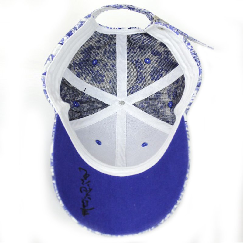 Adjustable Size Custom 6 Panel Printing Flowered Baseball Cap – Bild 6