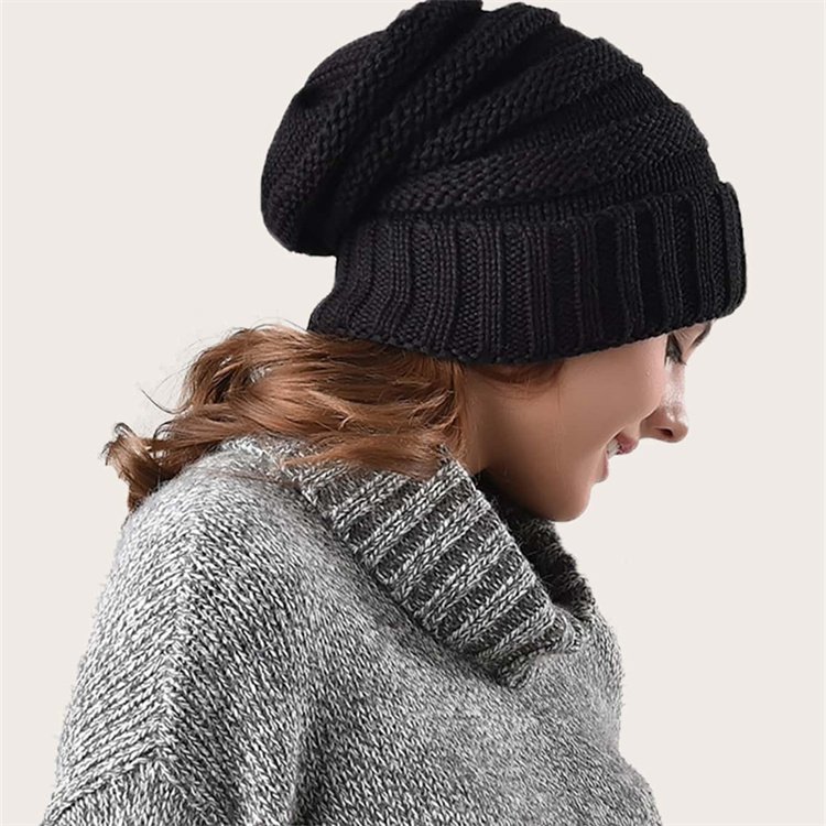 Winter Beanie Hats Warm Skull Knitted Hats - Image 5