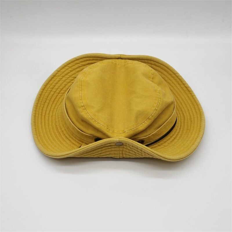 Customised Vintage Luxury Foldable Plain Bucket Hat Wholesale - Imagem 5