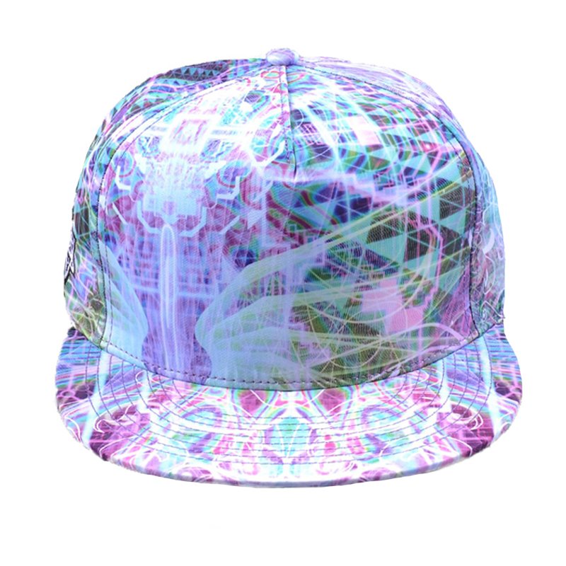 Full printed snapback cap – Image 6