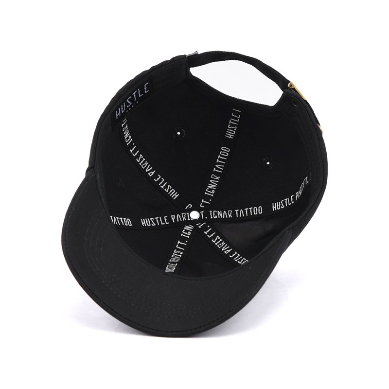 Custom High Quality 6 Panel Embroidery Logo Baseball Caps - Afbeelding 6
