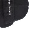 Black Unisex Hats Knitted Beanie Hats - Afbeelding 6