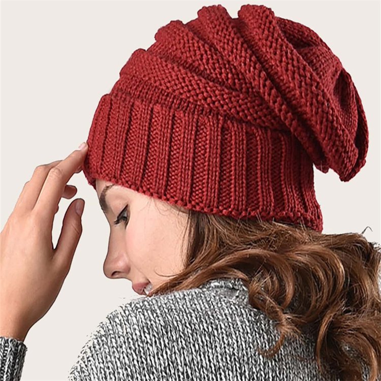 Winter Beanie Hats Warm Skull Knitted Hats - Image 6