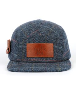 5 Panel Camp Hat With Woven Logo