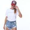 5 Panel Patch Trucker Hat Custom Logo - immagine 6