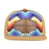 Sumkcaps 2903 Custom Six Panel 100% Cotton Leather Patch Snapback Cap – Image 2