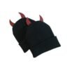 Sumkcaps 2942 Custom Fold Up Ski Horned Beanie Hat – Image 5