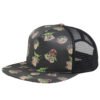 Sumkcaps 2900 Custom Flat Brim Sublimation Printing Snapback Trucker Hat