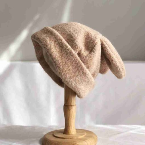 Sufox 2947 Custom Bunny Ears Knitted Beanie Hat