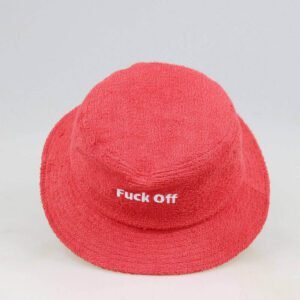 Sumkcaps 2619 Custom Letter Embroidered Terry Towel Bucket Hats