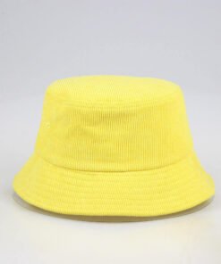 Sufox 241107 Custom Embroidered White Cotton Bucket Hats