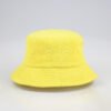 Yellow Corduroy Blank Bucket Hats Wholesale
