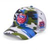 Custom 3D Embroidered Cotton Camo Trucker Hat Wholesale