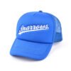 Sumkcaps 23936 Custom Five Panel Embroidered Blue Foam Trucker Hat