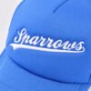 Sumkcaps 23936 Custom Five Panel Embroidered Blue Foam Trucker Hat - Image 4