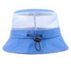Custom Plain Cotton Foldable Breathable Mesh Bucket Hats Wholesale
