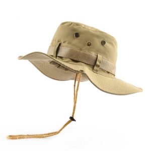 chin strap bucket hat