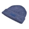Sumkcaps 23945 Custom Leather Patch Plain Knitted Beanie Hat - Imagen 7