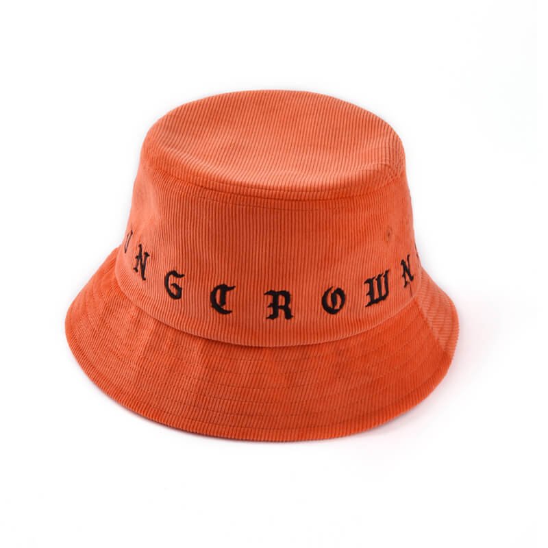 Custom Embroidered Corduroy Bucket Hats | China Manufactuer