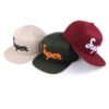 wholesale Custom Five Panel 3D Embroidered Snapback Hat