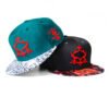 Sumkcaps 23957 Custom Six Panel Suede Snapback Cap