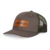 Sumkcaps Custom Leather Patch Trucker Hats