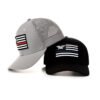 Sumkcaps 23942 Custom Embroidered Patch Laser Hole Baseball Cap