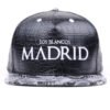 Sumkcaps 23931 Custom Black Leather Embroidered Snapback Cap - Imagem 2