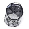 Sumkcaps 23931 Custom Black Leather Embroidered Snapback Cap - Imagem 6