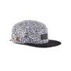 Custom Woven Label Five Panel Camp Hat Wholesale