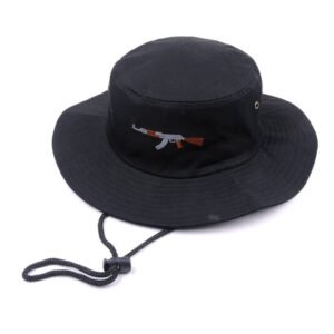 Custom Men Plain Wide Brim Fisherman Bucket Hats Wholesale
