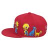 Sumkcaps 2911 Custom Red Six Panel Full Embroidered Fitted Snapback Cap – Image 5
