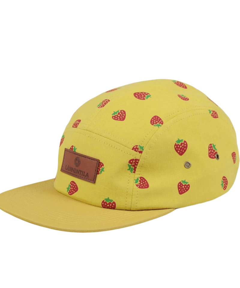 Leather Patch Printing Five Panel Camp Hat wholesale
