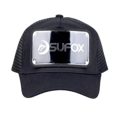 Sufox 2926 Custom Five Panel Metal Logo Trucker Hat