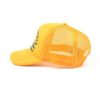 Sumkcaps 23949 Custom Five Panel Embroidered Yellow Foam Trucker Hat - Image 4