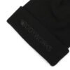 Sumkcaps 231146 Custom 100% Acrylic Embroidery Fold Black Beanie Hat – Image 3
