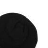 Sumkcaps 231146 Custom 100% Acrylic Embroidery Fold Black Beanie Hat – Image 4