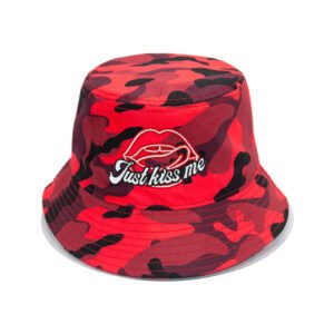 Custom 100% Polyester Camo Bucket Hats wholesale