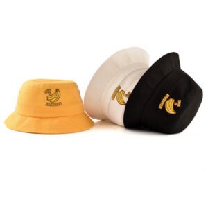 Custom 3D Embroidered Plain Bucket Hats Wholesale