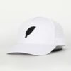 Sumkcaps 231151 Custom Five Panel Rubber Patch White Baseball Cap